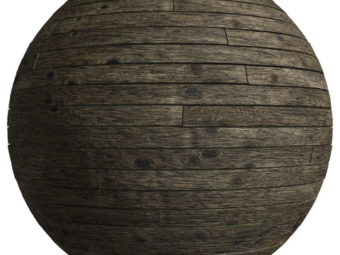  无缝木板木地板木墙板防腐木板木甲板 PBR材质贴图 2k 