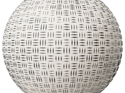  无缝压花金属板铁板钢板 PBR材质贴图 2k 