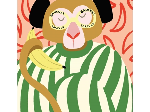  中古风现代复古挂画 简约挂画 艺术挂画 彩色挂画 