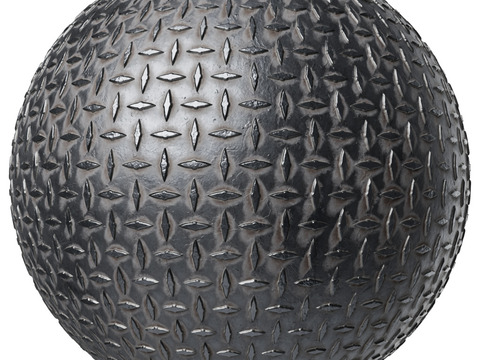  无缝压花金属板铁板钢板 PBR材质贴图 1k 