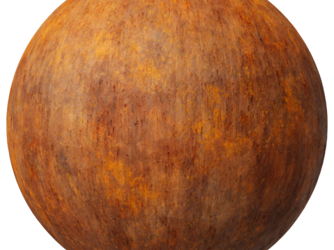  风化生锈金属铁锈金属耐候钢 PBR材质贴图 2k 