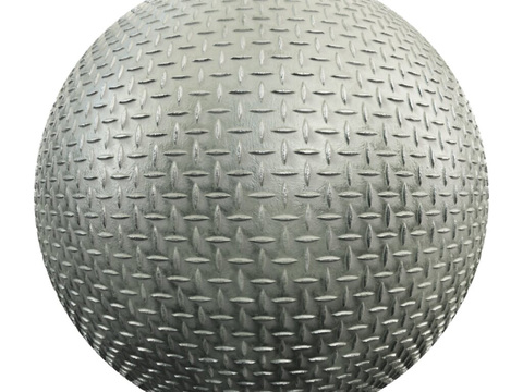  无缝压花金属板铁板钢板 PBR材质贴图 1k 