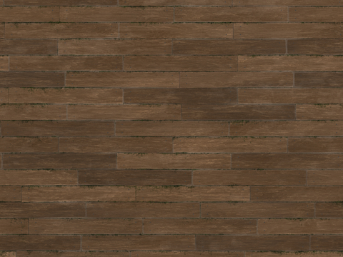  无缝木板木地板木墙板防腐木板木甲板 PBR材质贴图 2k 