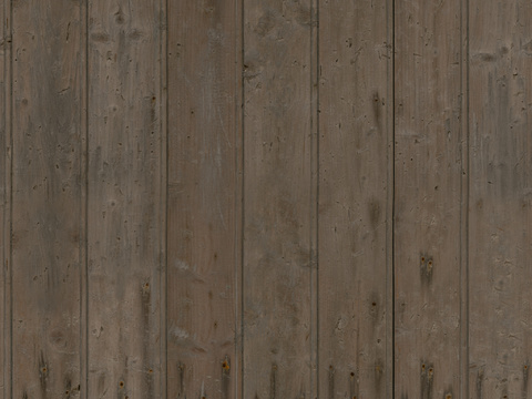  无缝木板木地板木墙板防腐木板木甲板 PBR材质贴图 2k 