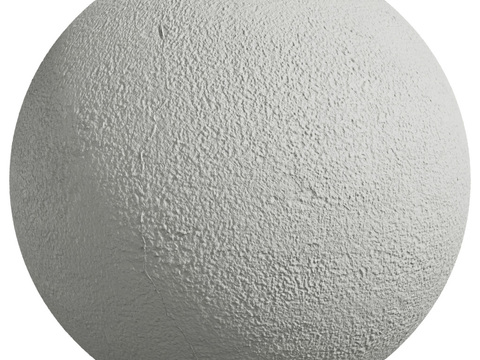  粗糙水泥墙户外墙 PBR贴图 1k 