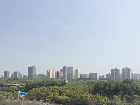  现代城市外景_白天城市外景贴图 