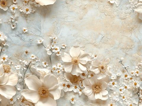  中古美式家居客厅 带动画 中古风壁画 