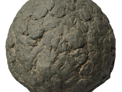  石头岩石pu石 PBR材质贴图 1k 