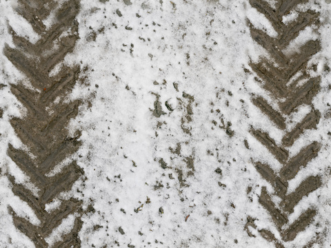  雪地 PBR材质贴图 2k 