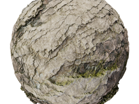  石头岩石pu石 PBR材质贴图 1k 