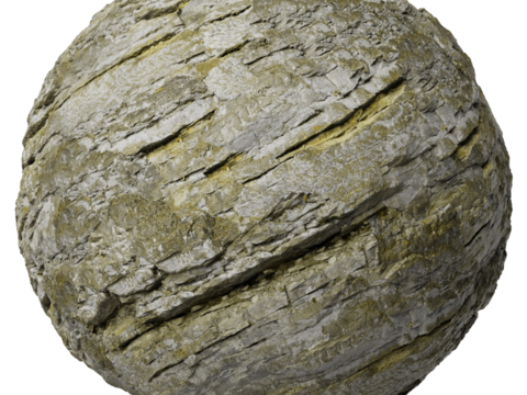  石头岩石pu石 PBR材质贴图 2k 