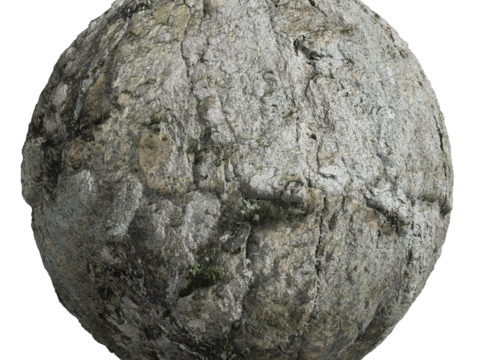  石头岩石pu石 PBR材质贴图 1k 