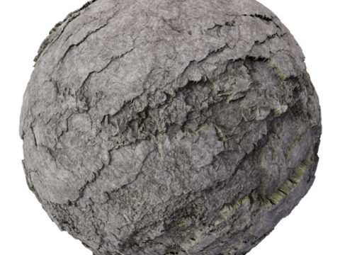  石头岩石pu石 PBR材质贴图 1k 