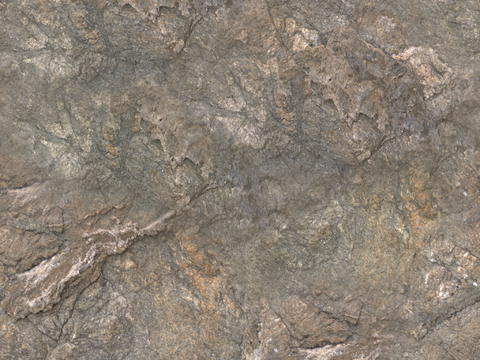  石头岩石pu石 PBR材质贴图 2k 