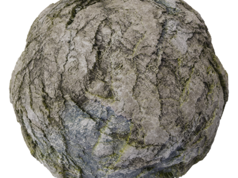  石头岩石pu石 PBR材质贴图 1k 