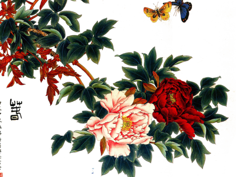  中式高清装饰画 