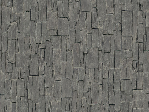  爱格 F008 岩灰色石墙 4k 