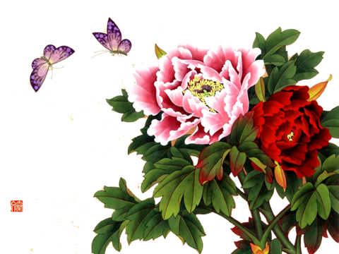  中式高清装饰画 