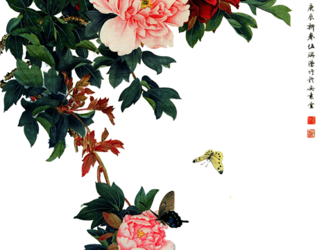  中式高清装饰画 