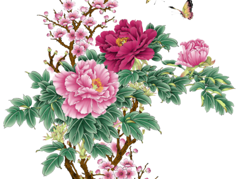  中式高清装饰画 