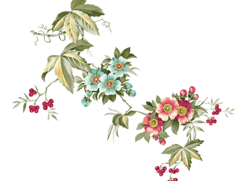  高清中式装饰画 