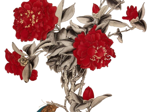  高清中式装饰画 