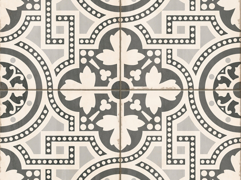  现代复古花砖  石材拼花 小花砖地砖瓷砖 