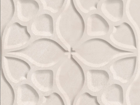  小花砖地砖瓷砖 现代复古花砖  石材拼花 