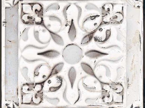  小花砖地砖瓷砖 现代复古花砖  石材拼花 