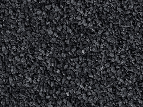  无缝户外黑色鹅卵石黑色碎石贴图 