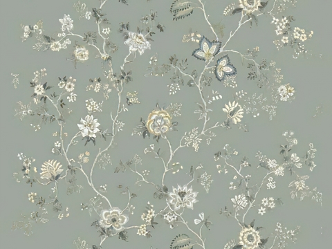  现代新中式画简欧 壁纸壁布墙纸墙布背景墙 