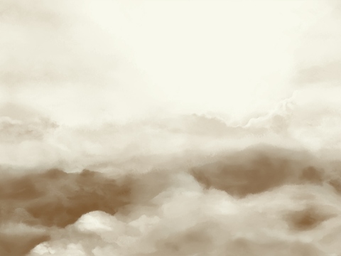  中式新中式水墨山水画壁纸壁布墙纸墙布背景墙 