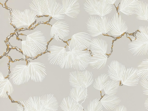  现代新中式画 壁纸壁布墙纸墙布背景墙 