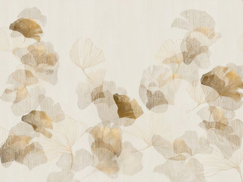  现代新中式画 壁纸壁布墙纸墙布背景墙 