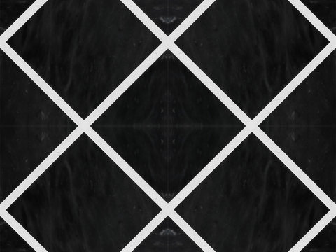  现代几何花砖 石材拼花 小花砖地砖瓷砖 