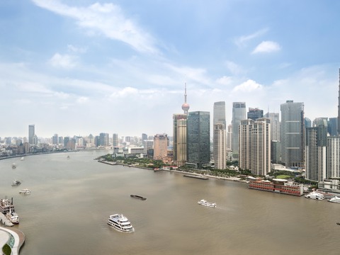  海边风景 外景 现代都市风景 外景贴图 