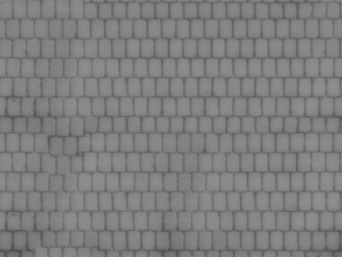  户外砖石平铺地面黑白凹凸 