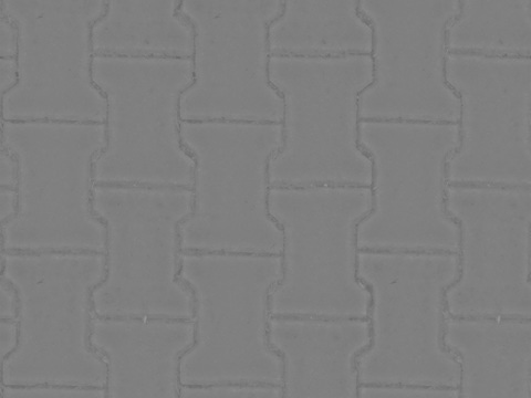  户外砖石平铺地面黑白凹凸 