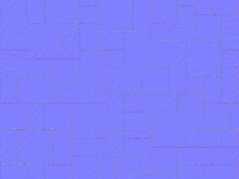  石材墙面 户外墙面地面法线凹凸 