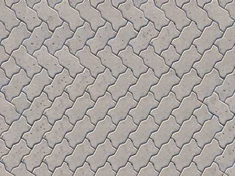  砖石平铺地面 户外地面 