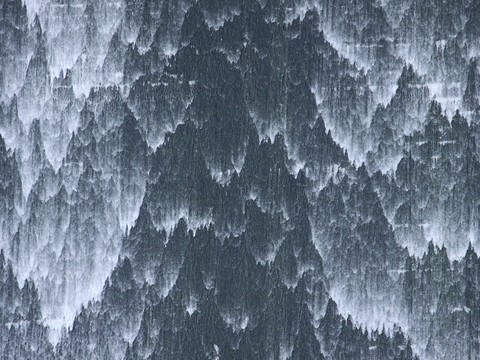  现代流水屏幕 电子瀑布 