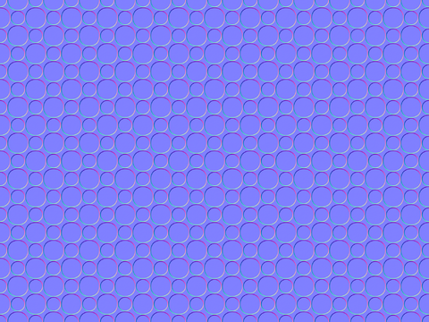  装饰花纹法线凹凸贴图 