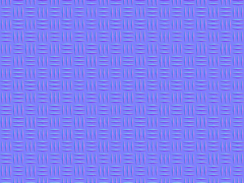  造型压花板法线凹凸贴图 