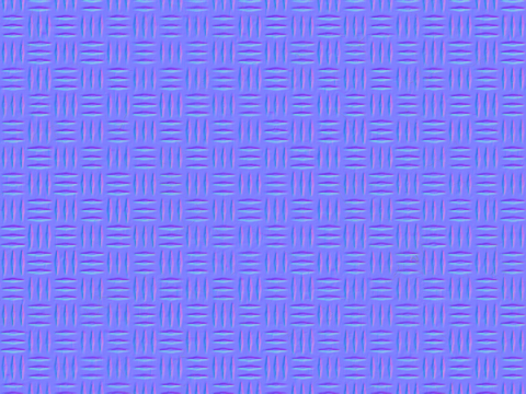  造型压花板法线凹凸贴图 