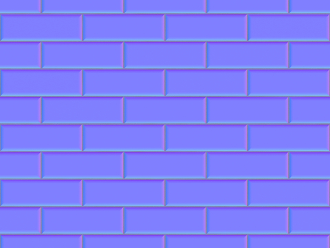  原边瓷砖墙砖法线凹凸贴图 