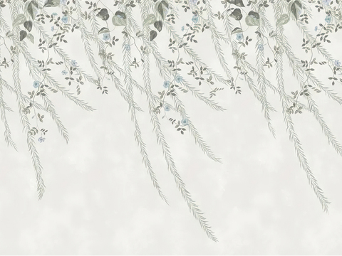  中式新中式壁画 壁纸 墙布 墙纸 