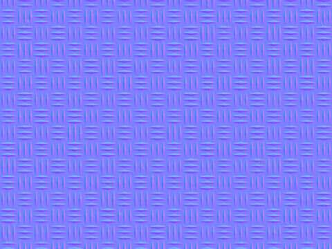  造型压花板法线凹凸贴图 