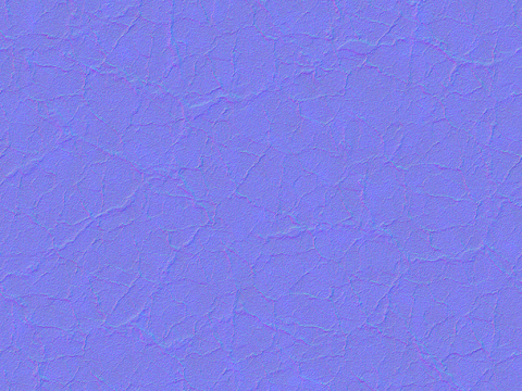  粗糙龟裂裂纹墙漆艺术漆法线凹凸贴图 