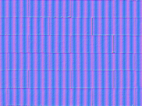  造型清水混凝土法线凹凸贴图 