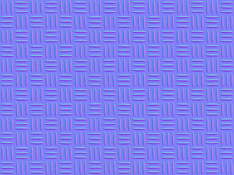  造型压花板法线凹凸贴图 